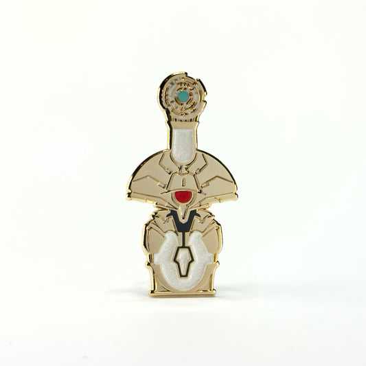 Clarified Radiolaria Pin