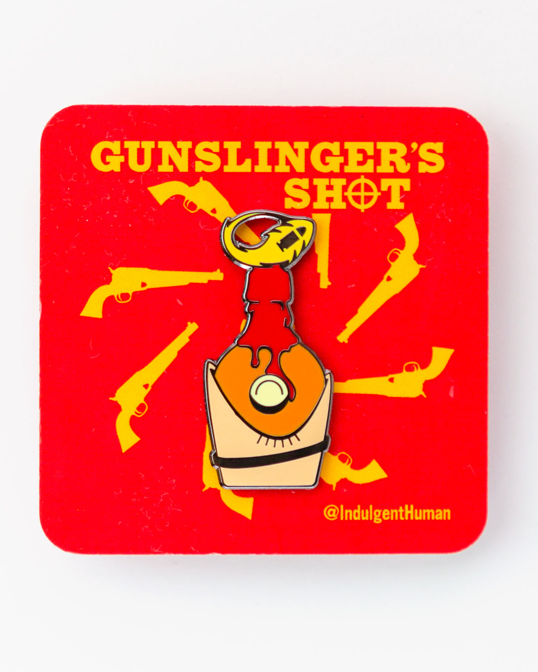 Gunslinger's Shot Pin